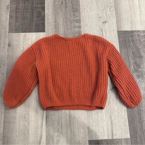Girls Chenille Sweater